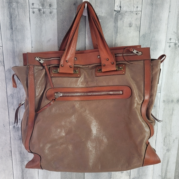 Chloe two toned bag - Picture 2 of 13